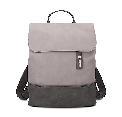 Zwei Damen City-Rucksack Jana JR13 Damenrucksack 7 Liter, sportlich-eleganter Look bicolor, DIN-A4 Größe, weiches...