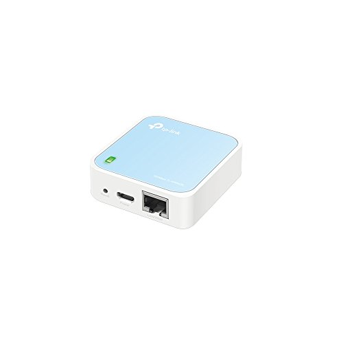 TP-Link TL-WR802N N300 WLAN Nano Router (Tragbar, Accesspoint, TV Adapter, Repeater, Router, Client, 300 Mbit/s...