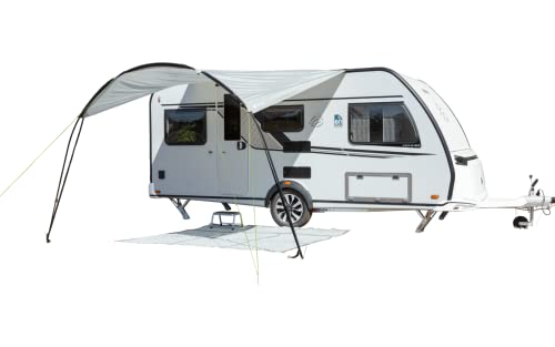 BERGER Sonnensegel universal für Wohnwagen, Bus und Zelt Camping Outdoor 4 x 3 m Wassersäule 3000 mm