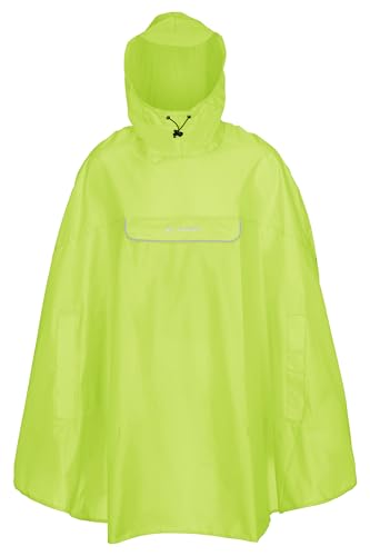 VAUDE Unisex Valdipino Poncho, Lemon, M EU