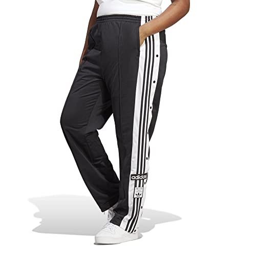adidas Originals Women's Plus Size Adicolor Classics Adibreak Track Pants, Black, 1X