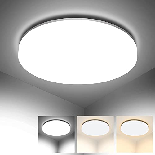 LED Deckenleuchte Rund 20W, Aialun 3300LM Deckenlampe Led für Lampe Wohnzimmer, Schlafzimmer, Küche, Flur, Balkon,...
