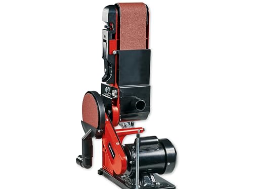 Einhell Stand-Band-Tellerschleifer TC-US 380 (380 W, Schleifbandgeschw. 292 m/min, Schleifteller Drehzahl 1.450 min-1,...