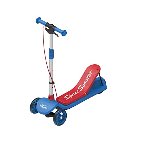 Space Scooter Roller X 260 - höhenverstellbarer Lenker, 2 beleuchtete Vorderräder - Aluminium