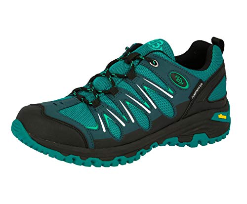 Brütting Damen Expedition Outdoor- & Trekkingschuh, Petrol Schwarz, 40 EU