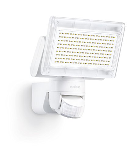 Steinel LED-Strahler XLED Home 1 weiß, Scheinwerfer mit 140° Bewegungsmelder, max. 14 m Reichweite, 1020 lm, 6700 K