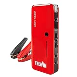 Telwin 829565 Drive 9000 3in1 12V-Lithium-Starthilfegerät Notstarter, Power Bank und LED Leuchte,