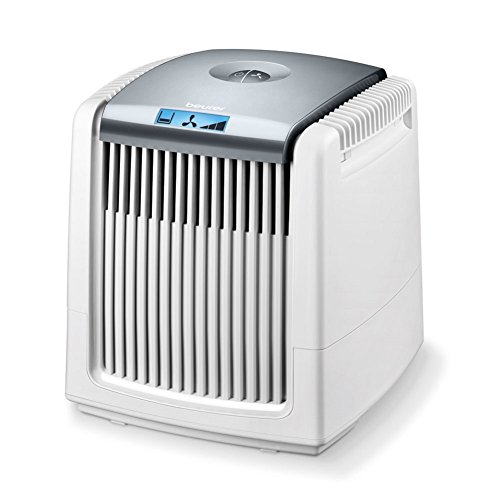 Beurer LW 110 Luftwäscher (zur Luftbefeuchtung und Luftreinigung, für Räume bis 36 m²) weiß