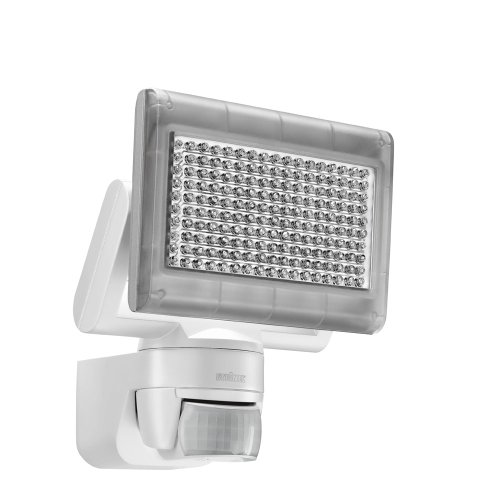 Steinel LED-Strahler XLED Home 1 weiß, Scheinwerfer mit 140° Bewegungsmelder, max. 14 m Reichweite, 1020 lm, 6700 K