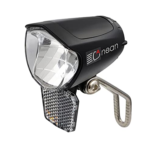 nean LED 70 LUX Dynamo Fahrradlicht mit Lichtautomatik Standlicht und StVZO, Fahrradlampe, Fahrrad Frontlicht,...