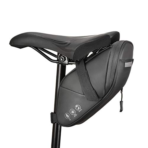 CCKOLE Fahrrad Satteltaschen fahrradsatteltasche mit reflektierender, Fahrradtasche Hecktasche Wasserdicht, Sitz...