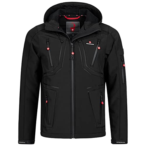 Höhenhorn 21A3 Schilthorn Herren Softshell Jacke Schwarz Gr. XXL