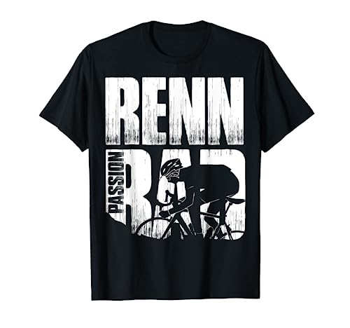 Rennrad Cooles Renn Fahrrad Retro Radsport Geschenk T-Shirt