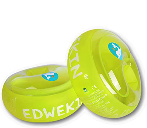 EDWEKIN® Schwimmflügel für Kinder mit extragroßen Luftkammern; Schwimmhilfe für Baby/Kleinkinder von 1 bis 6...