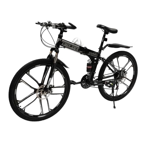 Begoniape 26 Zoll Schaltung Mountainbike, 21 Gang Scheibenbremse MTB Mountain Fahrrad, 130kg Belastbarkeit...