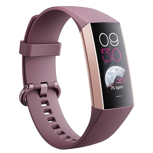 Aktivitätstracker für Frauen Männer 1.1''AMOLED Bildschirm Fitness Uhren mit Herzfrequenz Blutdruck Schlaf Monitor...