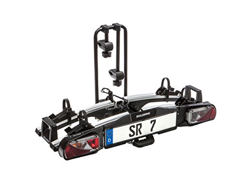 Bullwing SR7 Fahrradträger für Anhängerkupplung für E-Bikes geeignet mit Schnellverschluss,zusammenklappbar und...