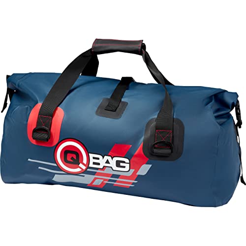 QBag Hecktasche/Gepäckrolle - Wasserdicht, 40 Liter Kapazität - Blau, Leichtes und widerstandsfähiges Material