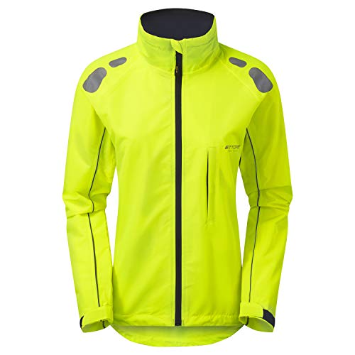 Ettore Damen Radsportjacke wasserdicht atmungsaktiv High-Vis - Gelb - Night Eagle - 16