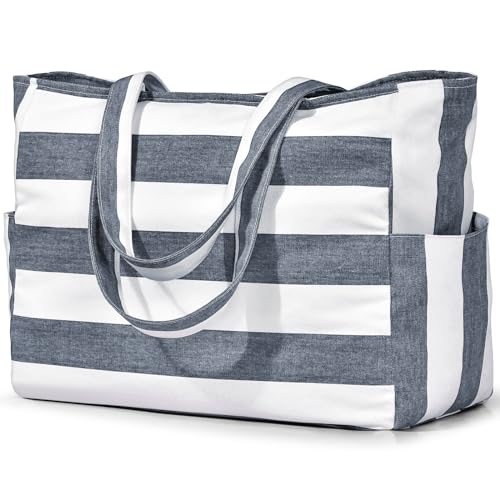 oscaurt Strandtasche Groß Tote Bag Damen Handtasche Umhängetasche Strandtasche XXL Familie Reisetasche Sporttasche...