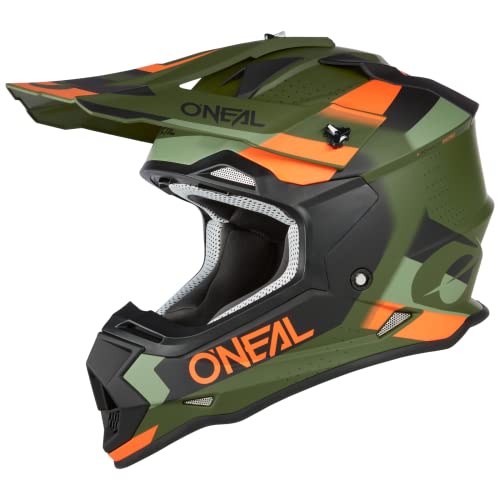 O'NEAL | Motocross-Helm | MX Enduro | ABS-Schale, Lüftungsöffnungen für optimale Kühlung | 2SRS Helmet SPYDE V.23 |...