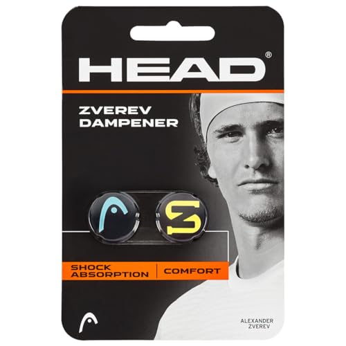 HEAD Unisex-Adult Zverev Dampener Tennisdämpfer, Blau/Gelb, One Size