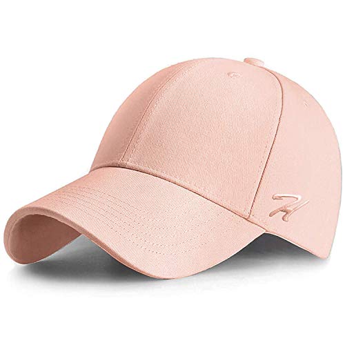 HASAGEI Baseball Cap Herren Damen Basecap Baseball Kappe Reine Farbe Baseboard Baseballkappe Cotton Cap für Tennis Golf...