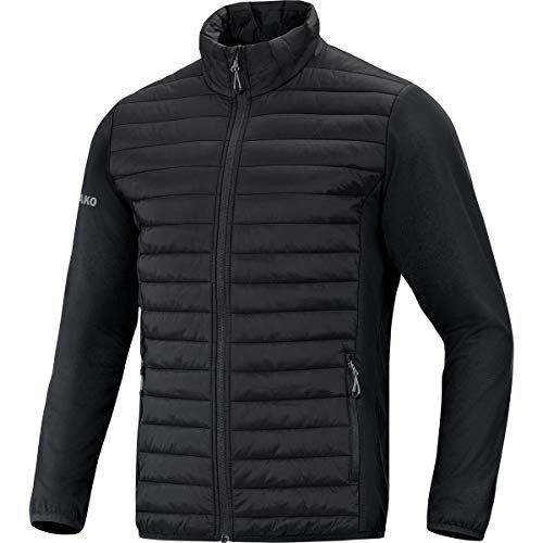 JAKO Herren Hybrid jakke Premium Sonstige Jacke, Schwarz, L EU