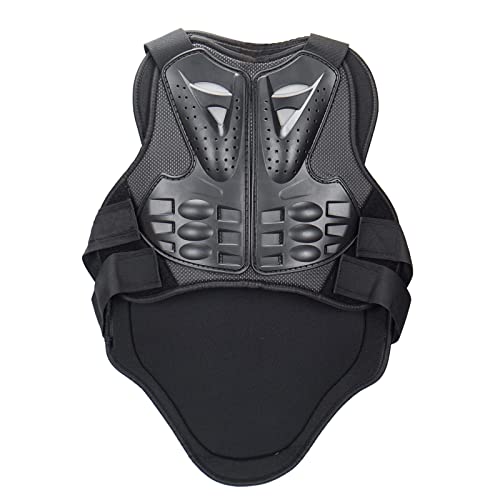 FLYAMAPIRIT Gepanzerte Motorradweste Schutzausrüstung mit Brust- und Rückenpanzerweste für Motorradfahren, Skifahren,...