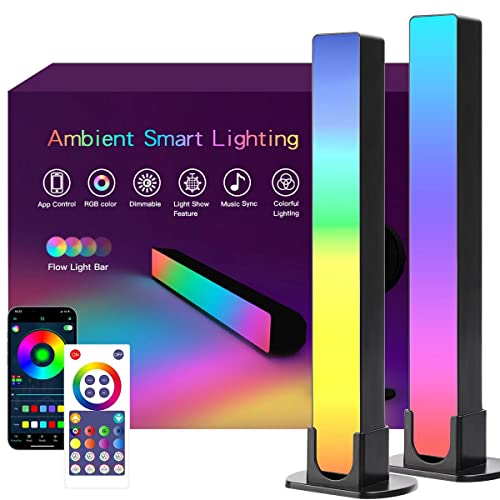 SNADER LED Lightbar, TV Hintergrundbeleuchtung, Gaming Lampe funktioniert RGB Ambient Smart Sync mit Musik und APP...