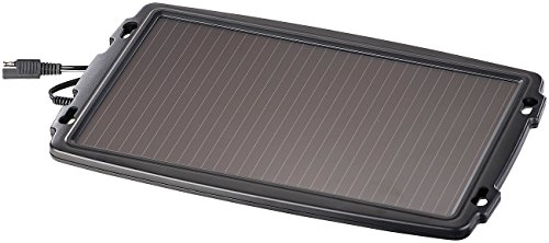 REVOLT Kfz Solar: Solar-Ladegerät für Auto-Batterien, 12 Volt, 2,4 Watt (Solar Ladegerät Autobatterie)