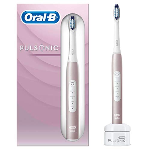 Oral-B Pulsonic Slim Luxe 4000 Elektrische Schallzahnbürste für gesünderes Zahnfleisch in 4 Wochen, 3 Putzmodi inkl....
