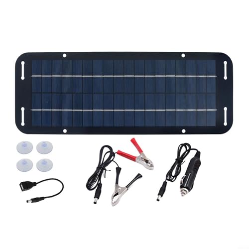 Solar Autobatterie Ladegerät 60W Solarpanel 12V OLT Erhaltungsladegerät für Caravan Car Van Boat Kit