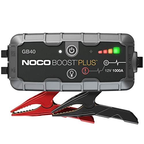 NOCO Boost HD GB40 1000 Ampere 12 Volt UltraSafe tragbares Lithium-Autobatterie-Starthilfe-Pack, Starthilfe Powerbank...