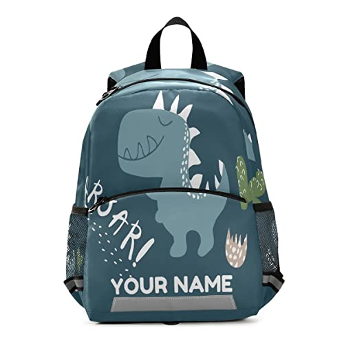 Mnrsuu Benutzerdefinierter Namens-Rucksack, personalisierter Kinder-Rucksack für Jungen und Mädchen, niedlicher...