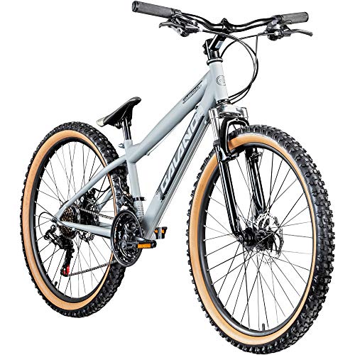 Galano Dirtbike 26 Zoll MTB G600 Mountainbike Fahrrad 18 Gang Dirt Bike Rad (Silbergrau/schwarz, 33 cm)