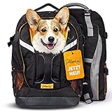 Schleppo Hunderucksack bis 11kg | Rucksack für Hunde | Extrem hoher Atmungsaktiver Hunde Rucksack zum Wandern,...