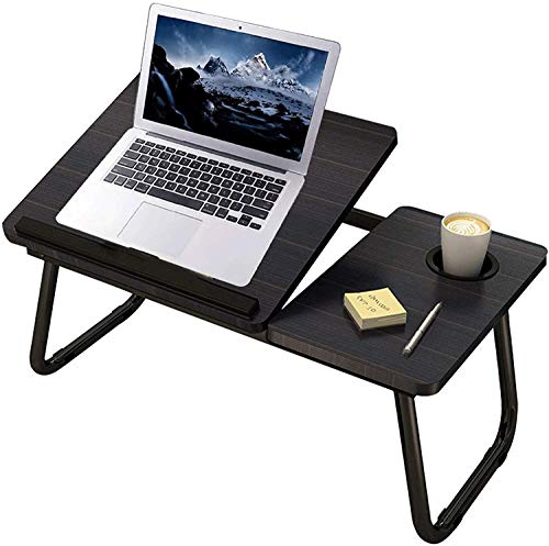 Uniguardian Faltbare Laptoptisch fürs Bett, Notebooktisch,Lapdesks für Lesen oder Frühstücks mit Getränkehalter…