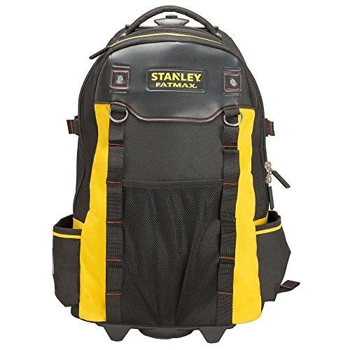 Stanley FatMax 1-79-215 Werkzeugrucksack, wasserdichter Kunststoffboden, atmungsaktive Polsterung, stabiler...