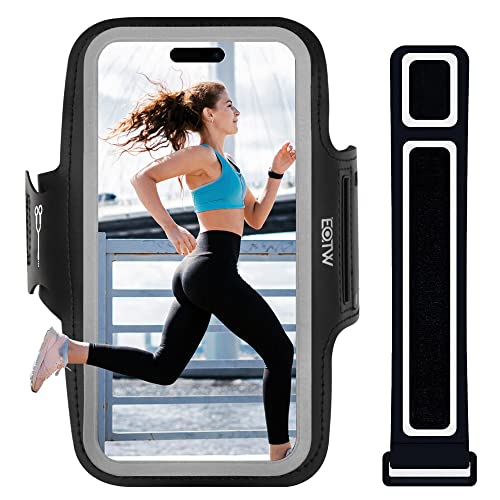 EOTW Sportarmband Handy Universal - Handytasche Joggen Armtasche Kompatibel mit iPhone 16/15/14/13/12 Pro Galaxy...