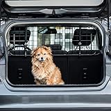 Heldenwerk Universal Kofferraum Trenngitter für Hunde - Auto Hundegitter zum Transport für deinen Hund - Schutzgitter...