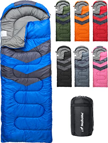 MalloMe Schlafsack Outdoor - Schlafsack Erwachsene und Kinder - Schlafsack Winter, Schlafsäcke, Camping Sleeping Bag,...