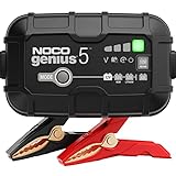 NOCO GENIUS5EU, 5A Autobatterie Ladegerät, 6V und 12V Batterieladegerät, Erhaltungsladegerät,...