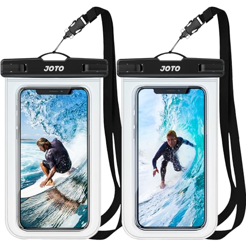 JOTO 2 Stück Wasserdicht Handyhülle Waterproof Phone Case IPX8 Unterwasser Wasserdicht Handytasche für iPhone 15 14...