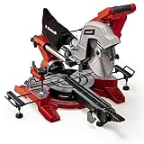 Einhell Zug-Kapp-Gehrungssäge TE-SM 10 L Dual (2.100 W, Ø 254 mm Sägeblatt, 305 mm Schnittbreite, 85 mm Schnitttiefe,...